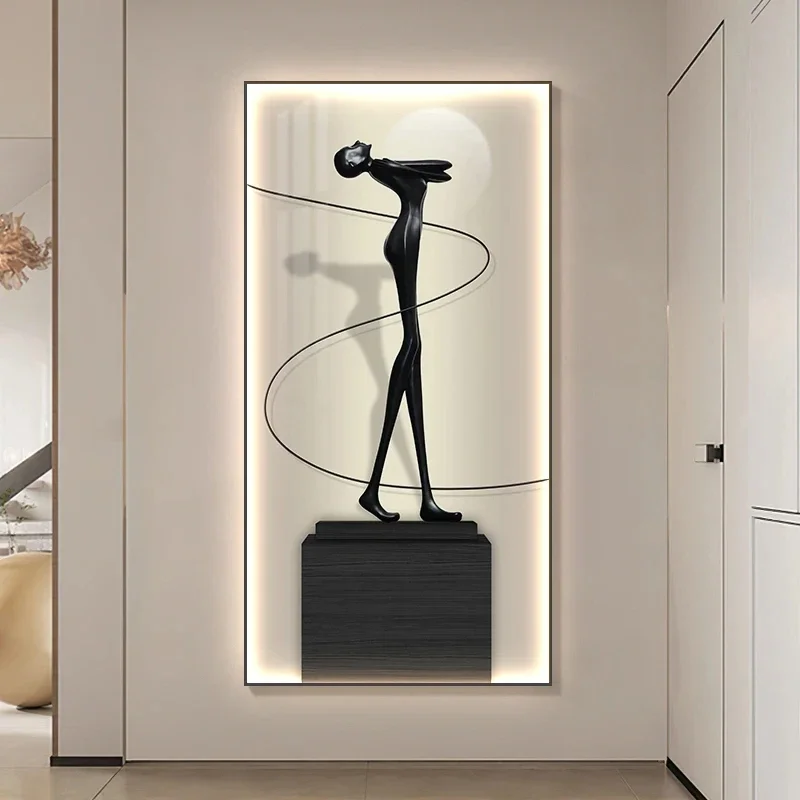 Interior Painting Modern Abstract Figure Portrait Luminous Led Wall Lamp For Home Living Room Dining Room Bedside Decoration
Interior Painting Modern Abstract Figure Portrait Luminous Led Wall Lamp For Home Living Room Dining Room Bedside Decoration