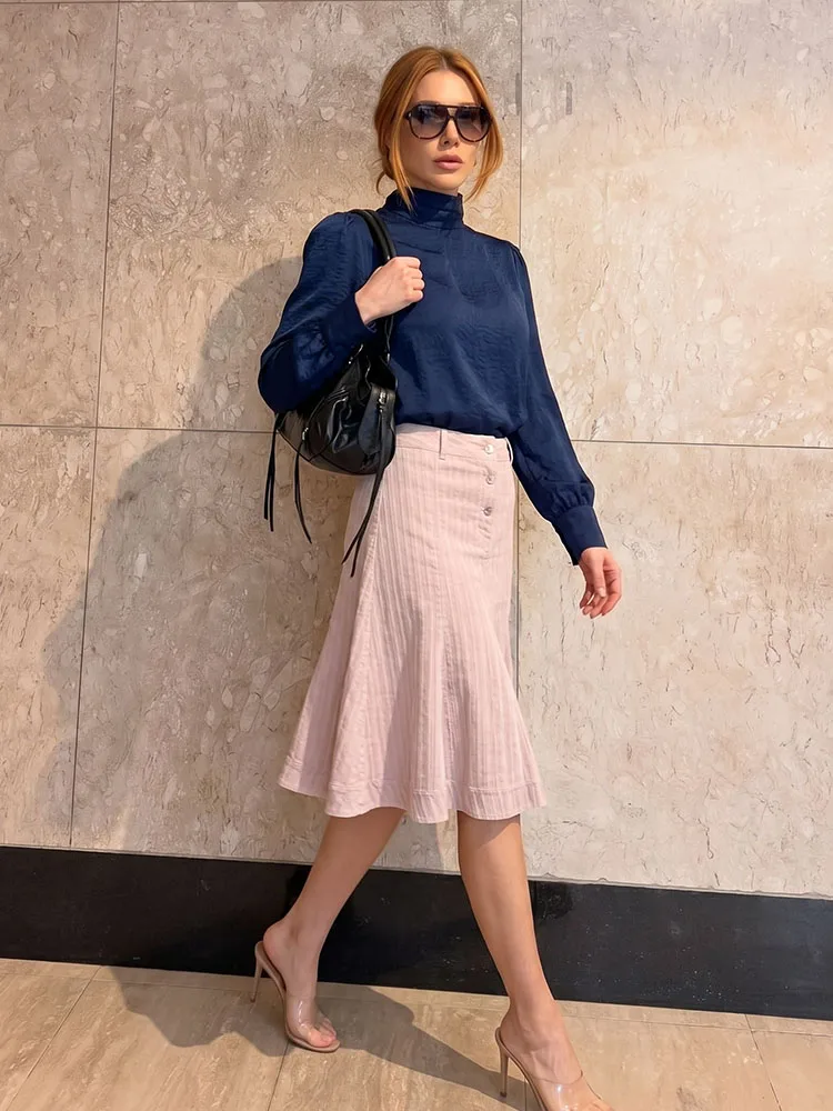 HH Women Summer Spring Holiday Soft Striped Linen-Blend Midi Skirt Summer Party Flowy High Waist Casual A-Line Mid-Calf Skirt
HH Women Summer Spring Holiday Soft Striped Linen-Blend Midi Skirt Summer Party Flowy High Waist Casual A-Line Mid-Calf Skirt