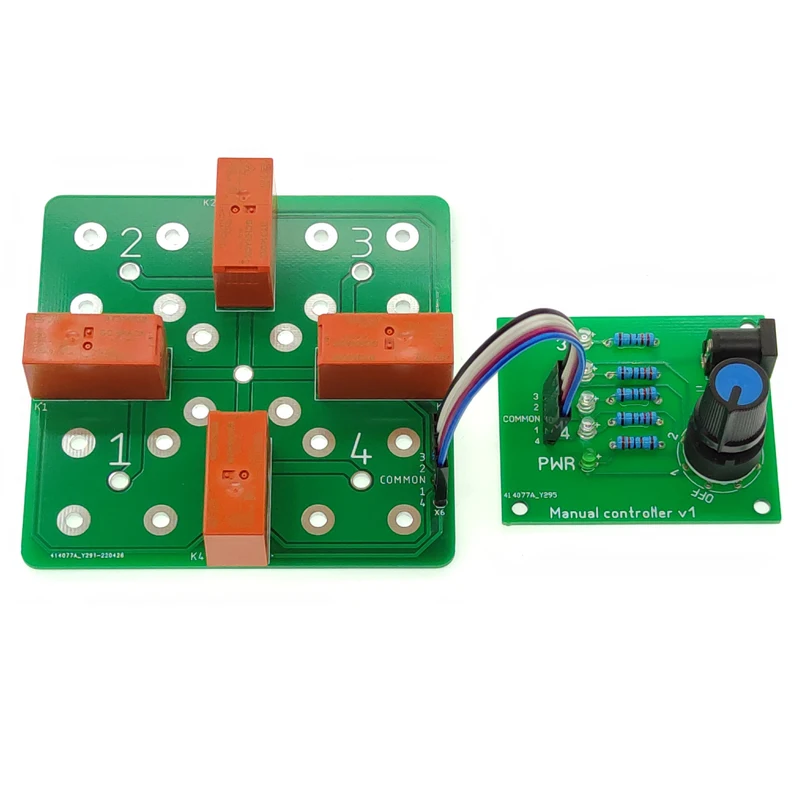 4:1 coax remote antenna switch SO-239
4:1 coax remote antenna switch SO-239