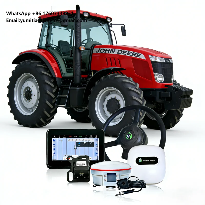 Tractor GPS Precision Farming Tractor Auto Steering System 0.1-30km/h Speed Adaptation Autopilot System
Tractor GPS Precision Farming Tractor Auto Steering System 0.1-30km/h Speed Adaptation Autopilot System