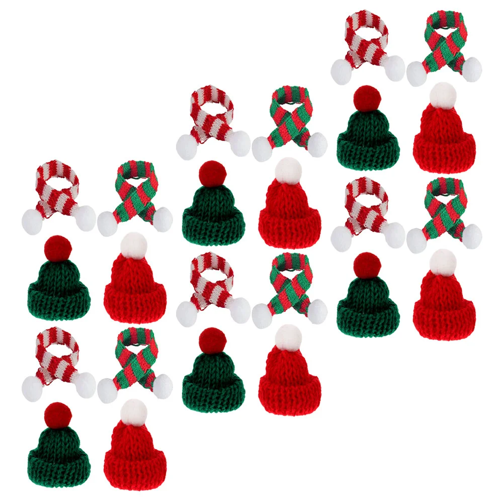 24 Pcs Mini Beanie Christmas Hat Fall Decor for Kitchen Bottle Xmas Supplies Candy Bottles Cover Tiny Hats Lollipop Knit
24 Pcs Mini Beanie Christmas Hat Fall Decor for Kitchen Bottle Xmas Supplies Candy Bottles Cover Tiny Hats Lollipop Knit