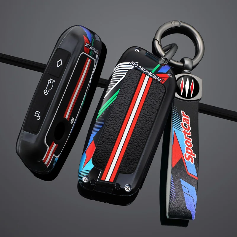 Zinc Alloy Remote Key Case Protective Case For BMW i7 X7 G07 LCI iX I20 X1 U11 7 Series G70 G09 XM U06 G81 M3 Accessories
Zinc Alloy Remote Key Case Protective Case For BMW i7 X7 G07 LCI iX I20 X1 U11 7 Series G70 G09 XM U06 G81 M3 Accessories