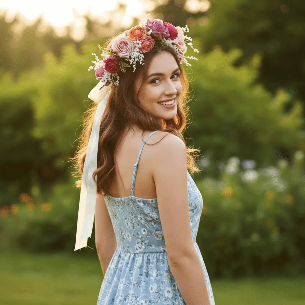 Artificial Flower Floral Headband Floral Boho Elegant Wedding Headpiece Fashion Korean Flower Crown Beach Party
Artificial Flower Floral Headband Floral Boho Elegant Wedding Headpiece Fashion Korean Flower Crown Beach Party
