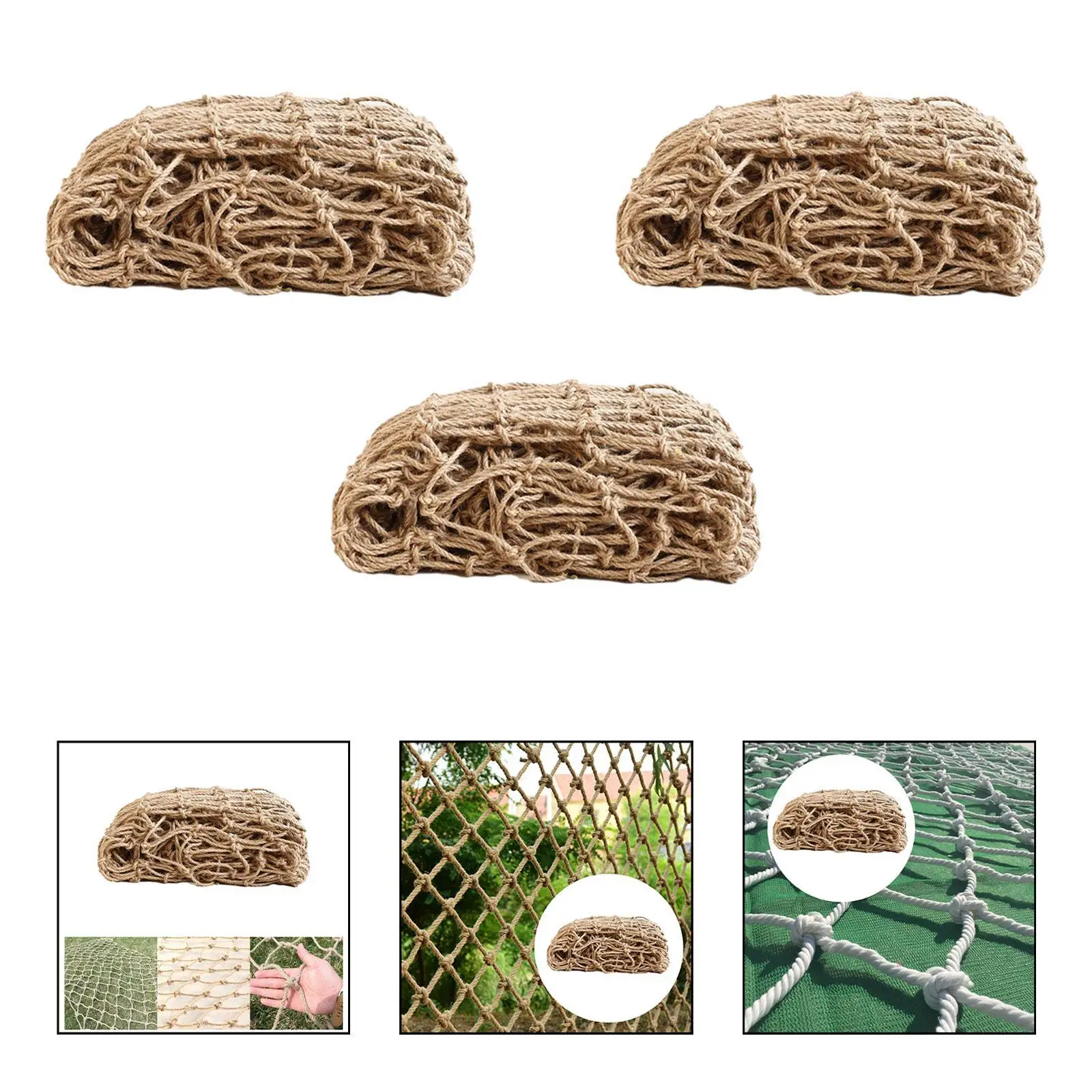 Сетка из пеньковой веревки, джутовая решетка, садовая решетка, защита от падения, декор для стен, безопасный для детей
Сетка из пеньковой веревки, джутовая решетка, садовая решетка, защита от падения, декор для стен, безопасный для детей