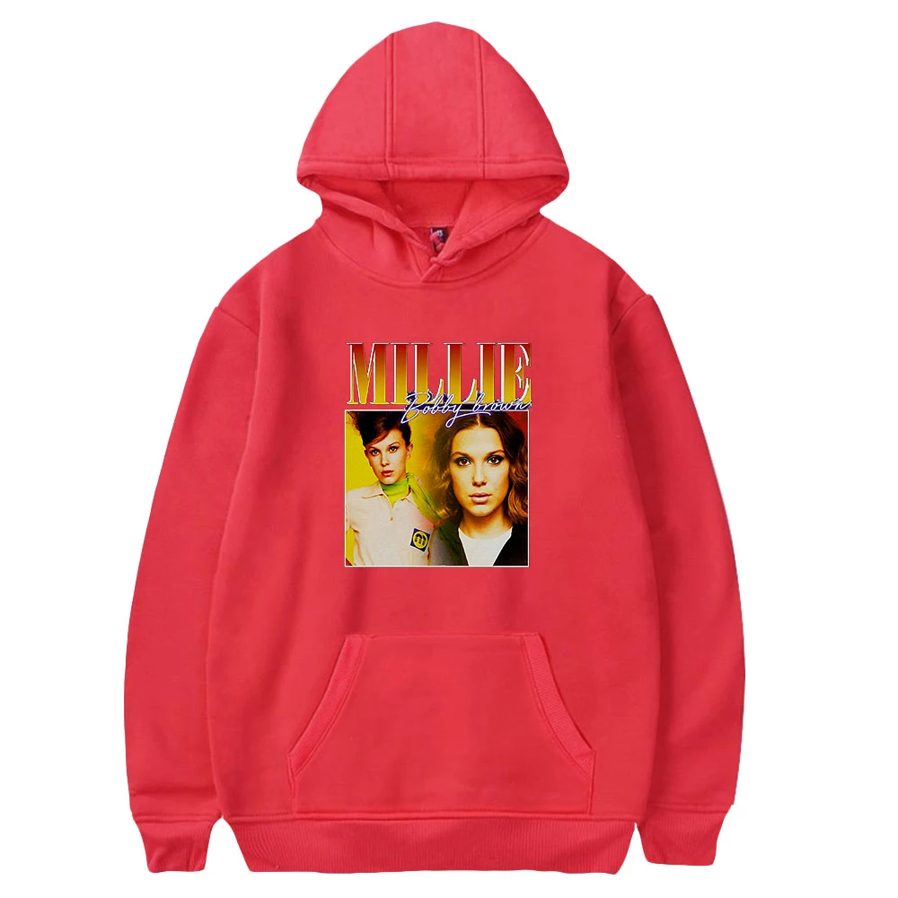 2026 Millie B Brown Hoodie Unisex Long Sleeve Man Woman Sweatshirts Free Shipping Casual Style Pop Star Fashion Clothes
2026 Millie B Brown Hoodie Unisex Long Sleeve Man Woman Sweatshirts Free Shipping Casual Style Pop Star Fashion Clothes