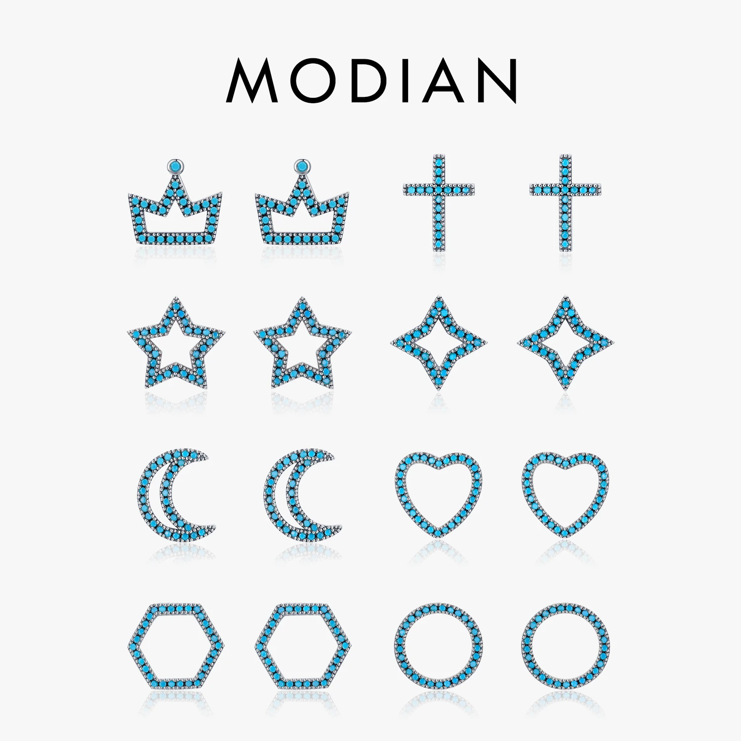 Модиан, стерлингового серебра 925 пробы, винтажные, бирюзовые, с короной, крестом, звездой, дротиком, лунным сердцем, многоугольные круглые серьги-гвоздики для женщин, изящные ювелирные изделия
Модиан, стерлингового серебра 925 пробы, винтажные, бирюзовые, с короной, крестом, звездой, дротиком, лунным сердцем, многоугольные круглые серьги-гвоздики для женщин, изящные ювелирные изделия