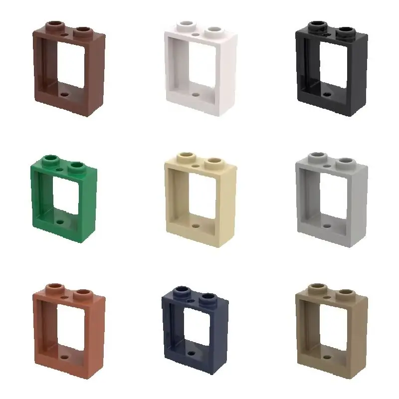 100pcs Puzzle Particle Building Block Kit 60592 60601 Window 1x2x2 Flat Front House Brick Educational Toys for Kids Birthday Xma
100pcs Puzzle Particle Building Block Kit 60592 60601 Window 1x2x2 Flat Front House Brick Educational Toys for Kids Birthday Xma