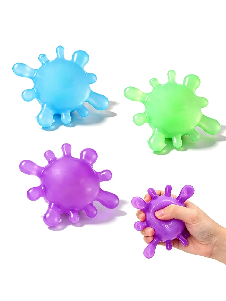 Soft Stress Ball Virus Shape Squeeze Toy Slow Rebound Fidget Sensory Toy Anxiety Relief for Kids Adults
Soft Stress Ball Virus Shape Squeeze Toy Slow Rebound Fidget Sensory Toy Anxiety Relief for Kids Adults