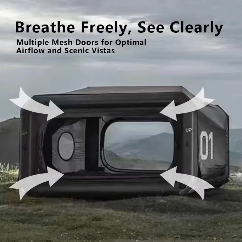 Spacecraft Tent Customized Multi Persons Camping Tent Waterproof Inflatable House Air House Tent for Camping
Spacecraft Tent Customized Multi Persons Camping Tent Waterproof Inflatable House Air House Tent for Camping