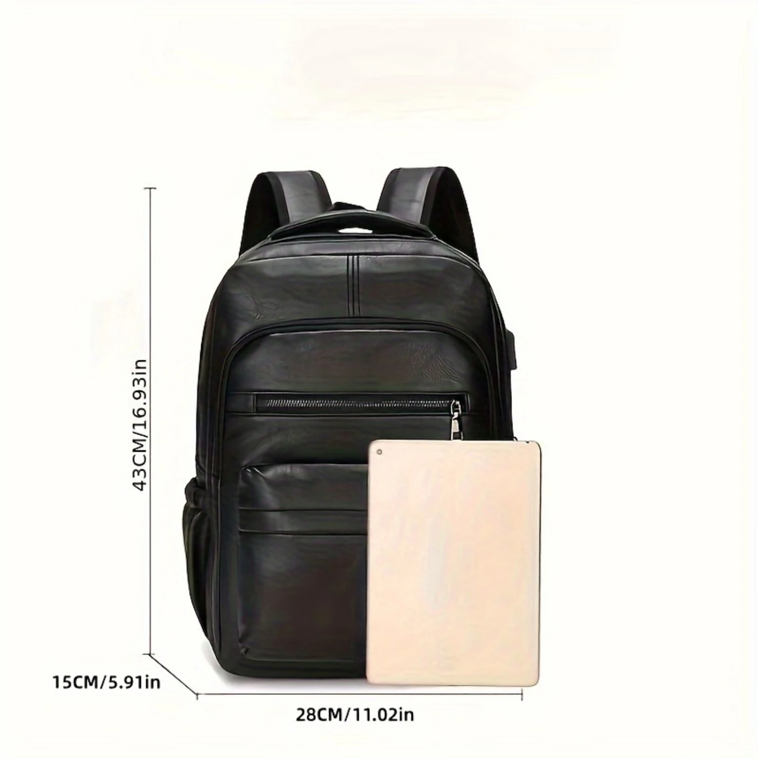 PU Leather Student Backpack, Multi Functional Outdoor Computer Backpack - Waterproof Shoulder Bag
PU Leather Student Backpack, Multi Functional Outdoor Computer Backpack - Waterproof Shoulder Bag