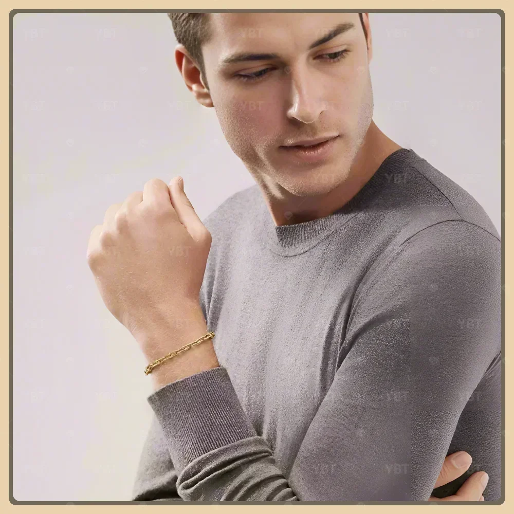Luxurious S925 Bracelet - Personalized U-Shaped Chain Design, Perfect for High-End Occasions, Unveiling Unique Charm
Luxurious S925 Bracelet - Personalized U-Shaped Chain Design, Perfect for High-End Occasions, Unveiling Unique Charm