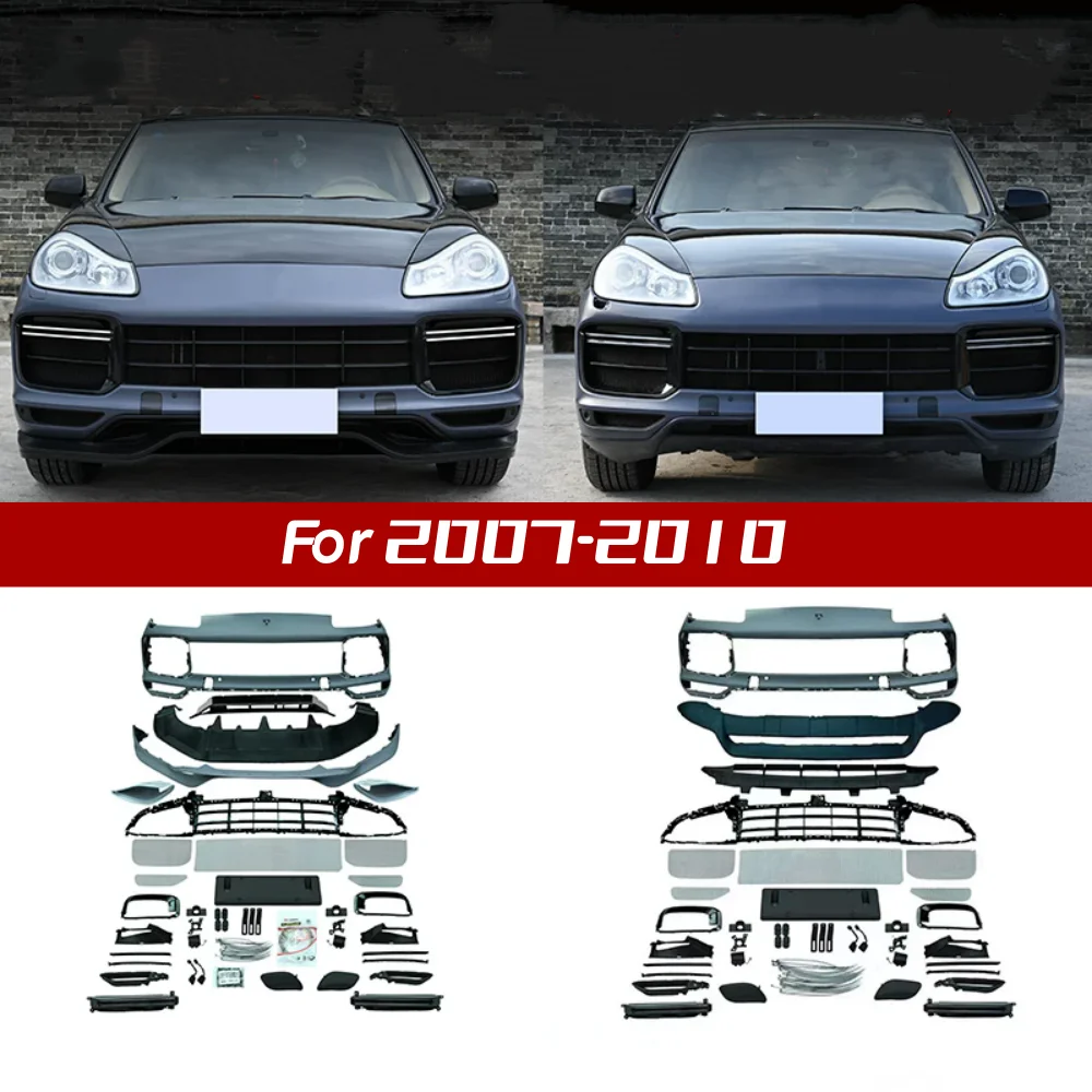 Body Kit for Porsche Cayenne 957 07-10 modified 9Y0 style Surround Front bumper Assembly Radiator Car Accessories
Body Kit for Porsche Cayenne 957 07-10 modified 9Y0 style Surround Front bumper Assembly Radiator Car Accessories