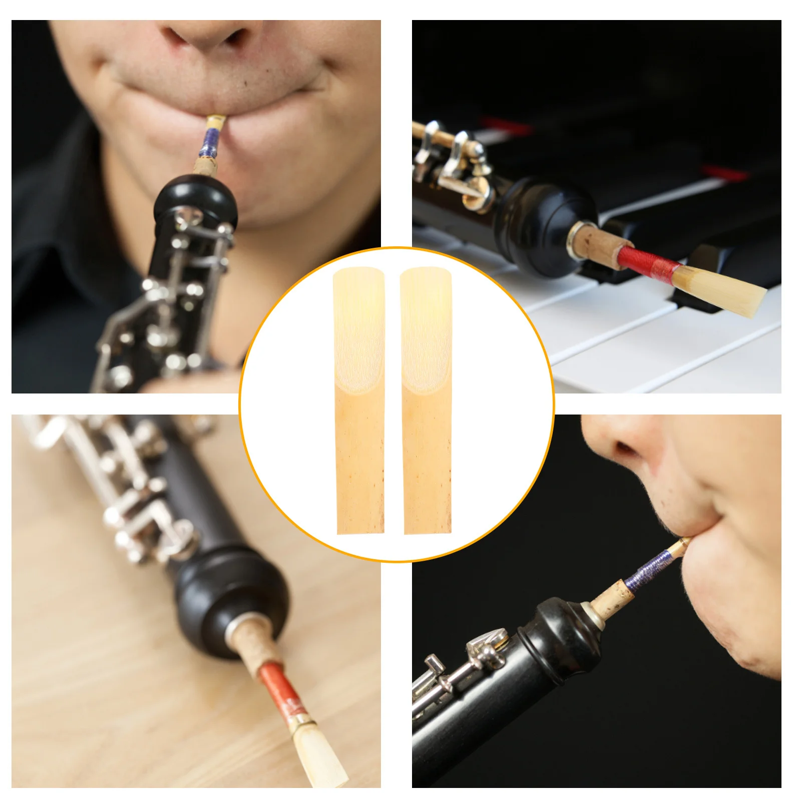 10Pcs Clarinet Reeds Reliable Durable Reed Material Lightweight Replacement Clarinet Reeds for Performance Beginner Player
10Pcs Clarinet Reeds Reliable Durable Reed Material Lightweight Replacement Clarinet Reeds for Performance Beginner Player