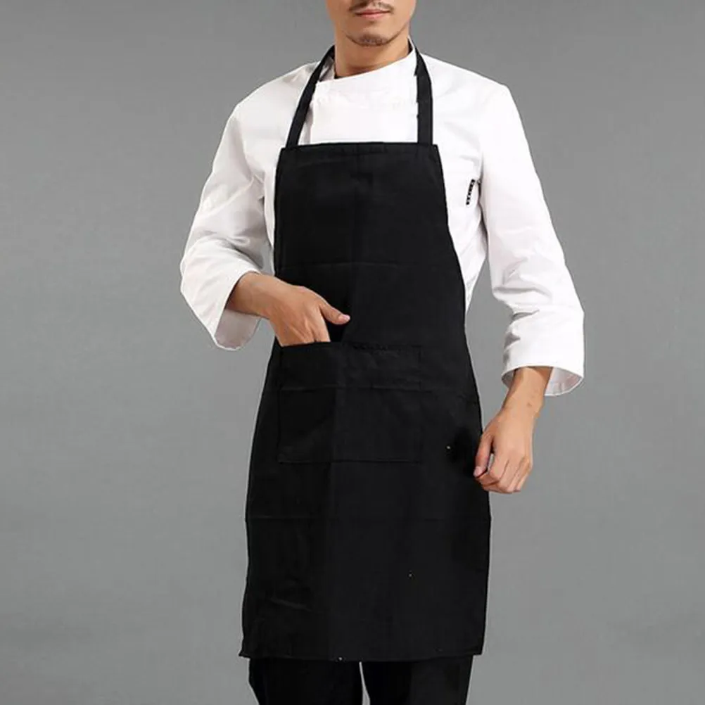 4Pcs Waterproof Cooking Apron Black Oilproof Hanging Neck Adjustable Strap Kitchen Pinafore Dust Resistant Cleaning Apron
4Pcs Waterproof Cooking Apron Black Oilproof Hanging Neck Adjustable Strap Kitchen Pinafore Dust Resistant Cleaning Apron