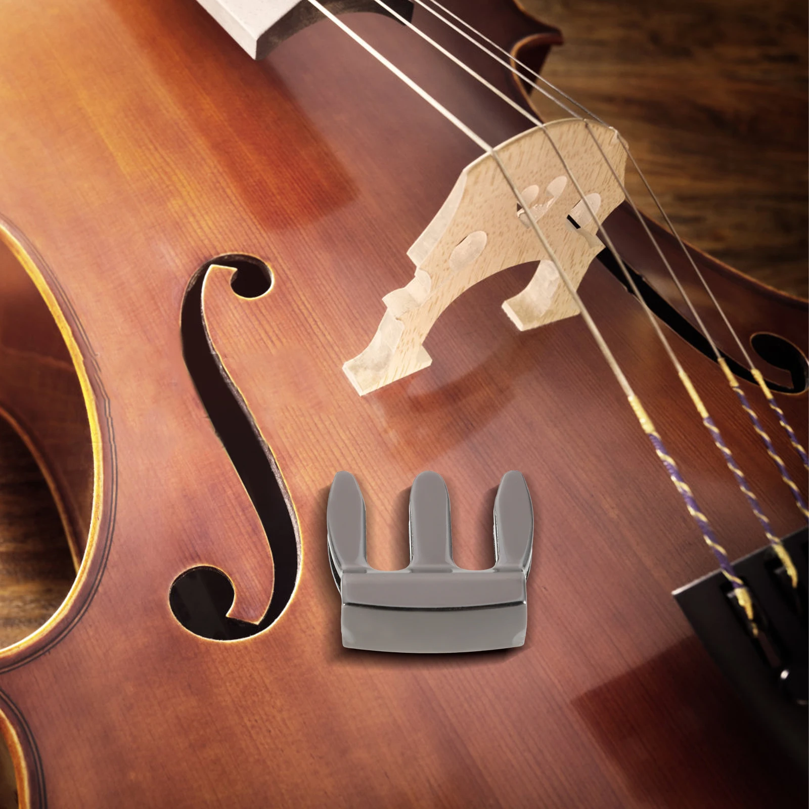 Metal Violin Mute Silent Practice Dampener Universal Fit Glossy Black Volume Reducer for Violin Viola Cello Accessories
Metal Violin Mute Silent Practice Dampener Universal Fit Glossy Black Volume Reducer for Violin Viola Cello Accessories