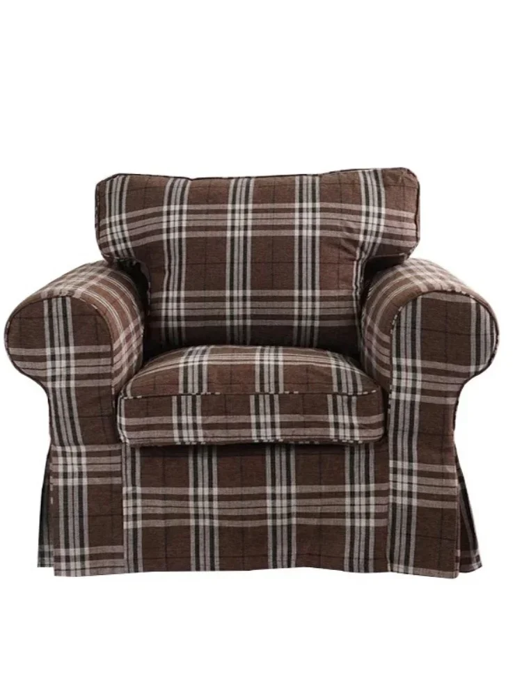 American retro homestay Internet celebrity photography single cotton and linen fabric sofa full dismantling and washing double
American retro homestay Internet celebrity photography single cotton and linen fabric sofa full dismantling and washing double