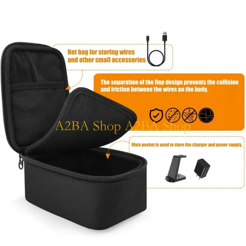 A2BA Universal Portable Wireless Charging Carry Case Box Functional Storage Bag
A2BA Universal Portable Wireless Charging Carry Case Box Functional Storage Bag
