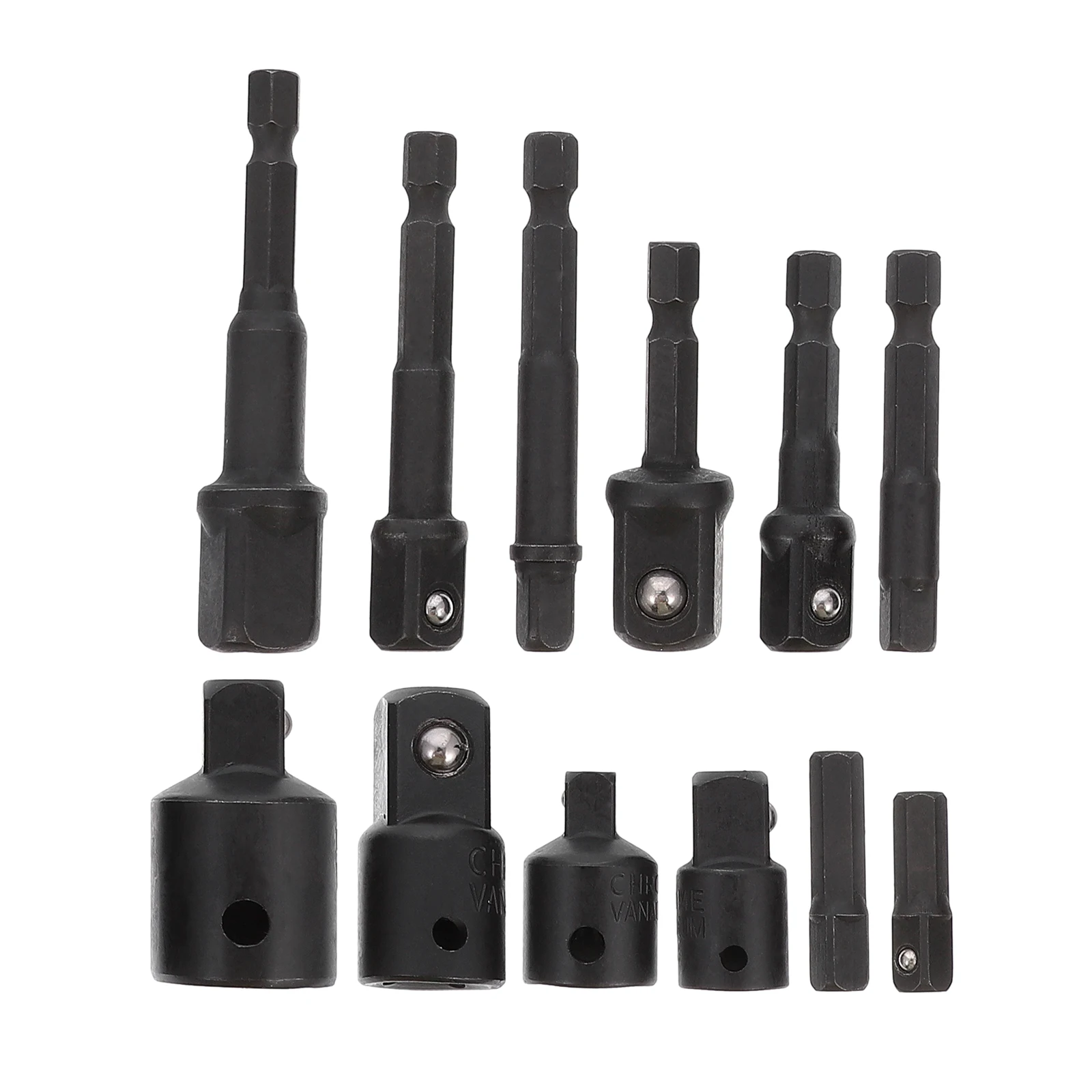 1 set Chrome Vanadium Steel Reducer Sleeve Joint Drill Bit Extension Rods Steel Ball Joints Screwdriver Accessories Durable
1 set Chrome Vanadium Steel Reducer Sleeve Joint Drill Bit Extension Rods Steel Ball Joints Screwdriver Accessories Durable