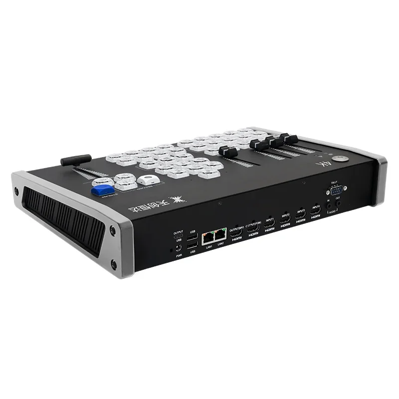 Portable 4K Video Mixer With High-definition Video Special Effects And Streaming Capabilities, 4HDMI Switcher
Portable 4K Video Mixer With High-definition Video Special Effects And Streaming Capabilities, 4HDMI Switcher