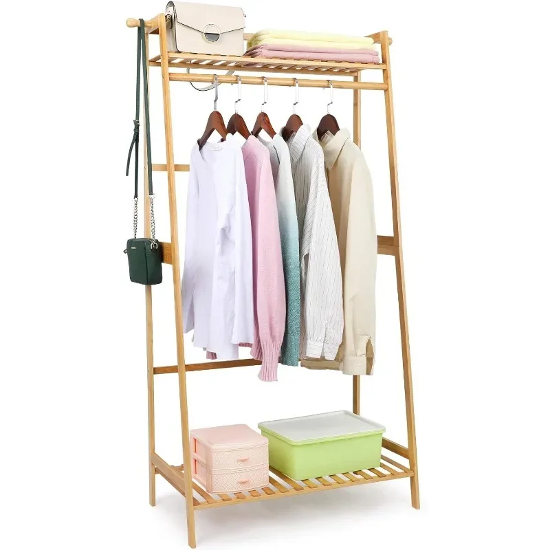 Small Clothes Hanging Racks,Bamboo Wood Kids Clothing Garment Racks for Cloths,Free Standing Baby Dress Costume Rack
Small Clothes Hanging Racks,Bamboo Wood Kids Clothing Garment Racks for Cloths,Free Standing Baby Dress Costume Rack