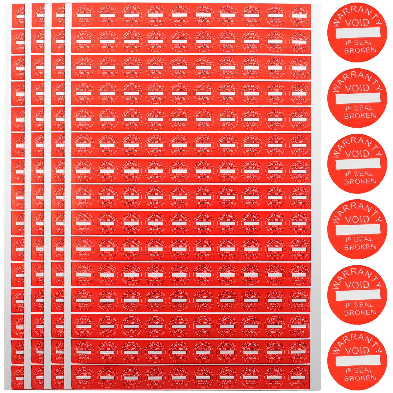 1000Pcs Warranty Void Label Sticker If Seal Broken Adhesive Round Warning Caution Label Sticker Paper Material
1000Pcs Warranty Void Label Sticker If Seal Broken Adhesive Round Warning Caution Label Sticker Paper Material