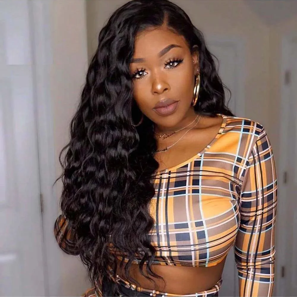 200% Density 38 40 46 Inch Deep Wave 13x6 Hd Lace Frontal Wig Curly Water Wave Human Hair 7x6 360 Full Lace Front Brazilian Wigs For Women Pre Plucked
200% Density 38 40 46 Inch Deep Wave 13x6 Hd Lace Frontal Wig Curly Water Wave Human Hair 7x6 360 Full Lace Front Brazilian Wigs For Women Pre Plucked