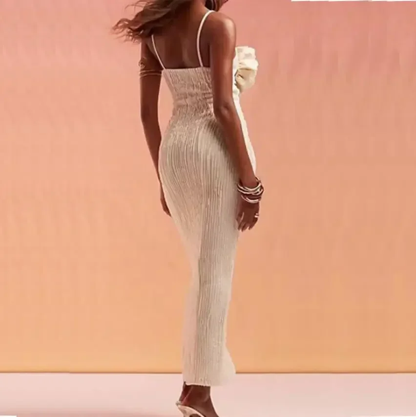 2025 New Women Patchwork Appliques Dress Sleeveless Sexy Backless Spring Summer Vacation Beach Stretch Party Long Bodycon
2025 New Women Patchwork Appliques Dress Sleeveless Sexy Backless Spring Summer Vacation Beach Stretch Party Long Bodycon