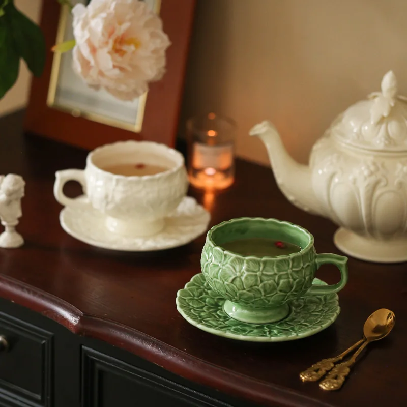 Retro Relief Ceramic Coffee Cup Creative Solid Color Ice Cream Dessert Bowls Household Daily Party Afternoon Tea Coffee Cups
Retro Relief Ceramic Coffee Cup Creative Solid Color Ice Cream Dessert Bowls Household Daily Party Afternoon Tea Coffee Cups