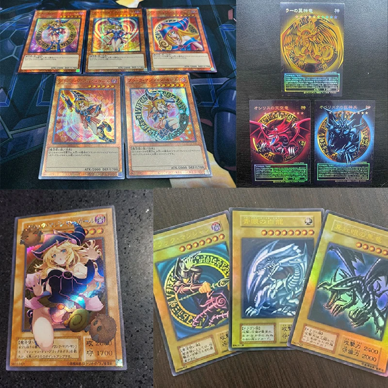 Yu-Gi-Oh! Diy Homemade Sky Striker Ace Camellia Black Magician Girl God Flame Monster Collection Card Toys Gift
Yu-Gi-Oh! Diy Homemade Sky Striker Ace Camellia Black Magician Girl God Flame Monster Collection Card Toys Gift
