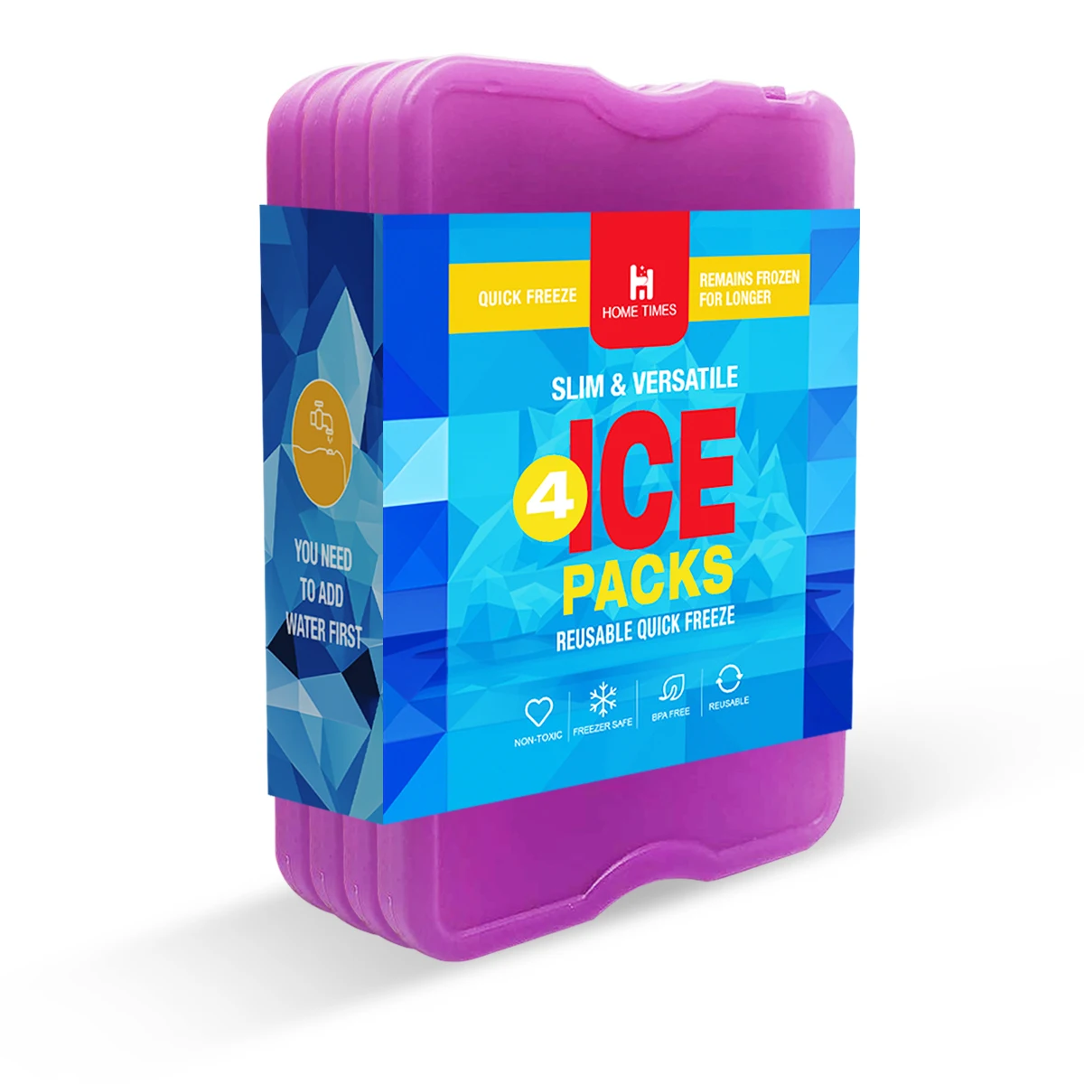 4-х шт. многоразовые пакеты для льда для ланч-боксов, пакеты для льда с морозильной камерой, тонкие долговечные крутые пакеты для сумок для обеда и холодильника, путешествий и пикника
4-х шт. многоразовые пакеты для льда для ланч-боксов, пакеты для льда с морозильной камерой, тонкие долговечные крутые пакеты для сумок для обеда и холодильника, путешествий и пикника