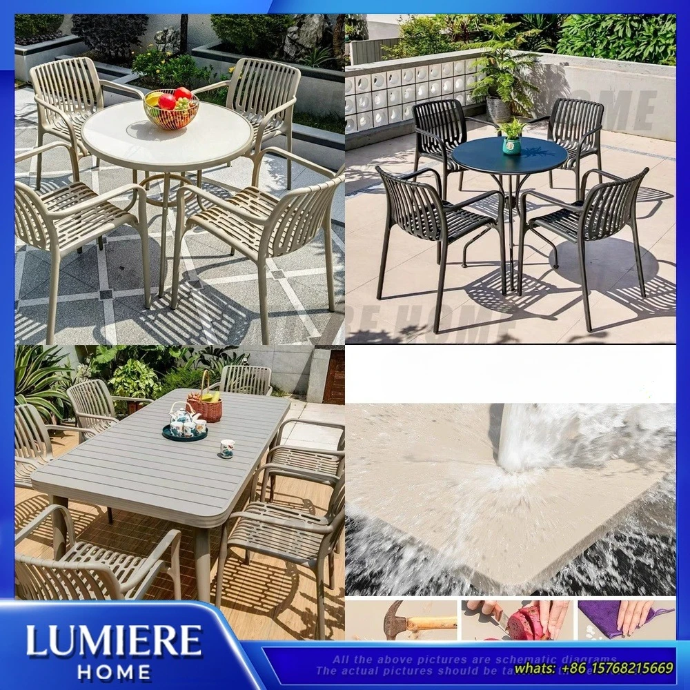 Aluminum Alloy Outdoor Table Chair Set for Garden Patio Yard Balcony Terrace Rattan Furniture Lightweight Foldable Lawn Chairs
Aluminum Alloy Outdoor Table Chair Set for Garden Patio Yard Balcony Terrace Rattan Furniture Lightweight Foldable Lawn Chairs