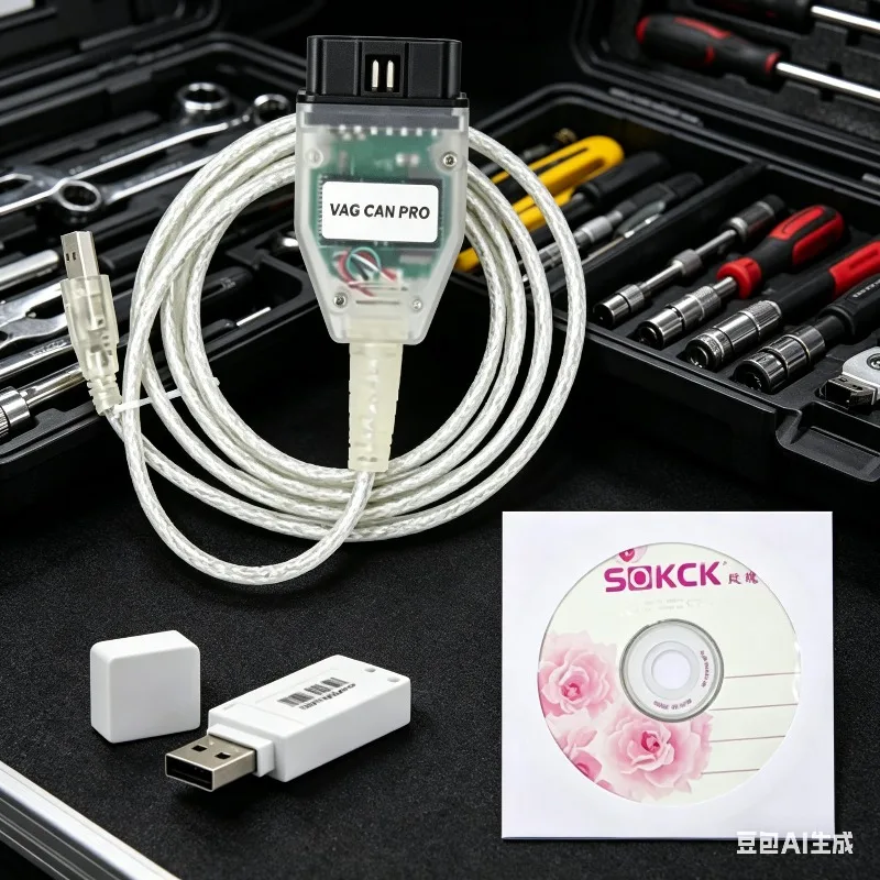Upgraded VAG CAN PRO V5.5.1 OBD2 Diagnostic Scanner Can Bus UDS K-line Interface Cable for VW AUDI
Upgraded VAG CAN PRO V5.5.1 OBD2 Diagnostic Scanner Can Bus UDS K-line Interface Cable for VW AUDI