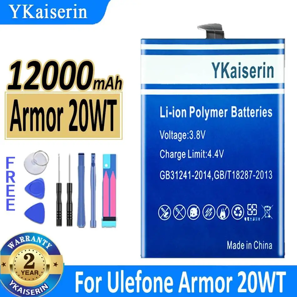 Stable 12000mAh High Capacity For Ulefone Armor 20WT Mobile Phone Battery
Stable 12000mAh High Capacity For Ulefone Armor 20WT Mobile Phone Battery