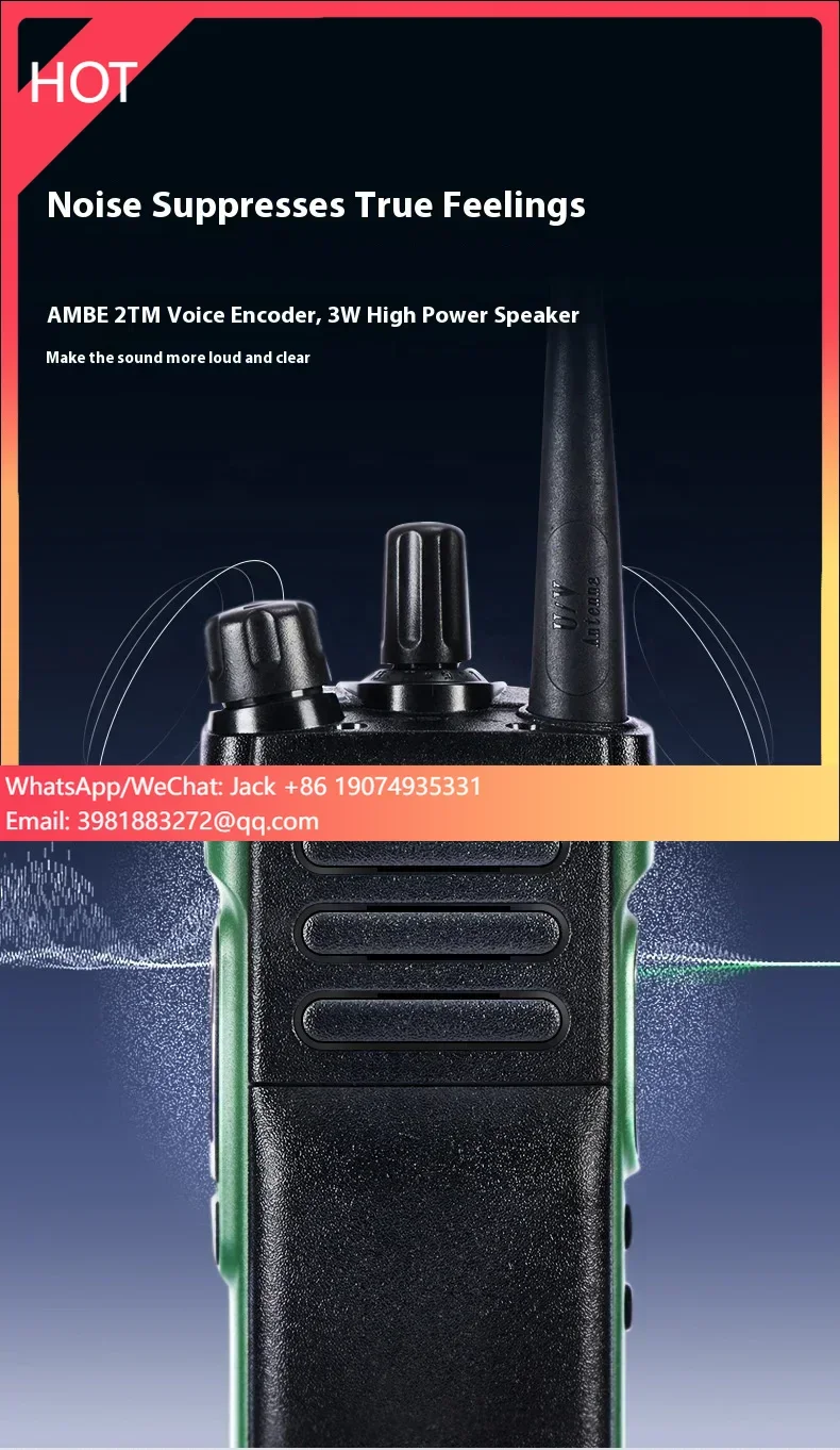 Handy Baofeng Bf DM-32UV 10W Multi Band Digital Encryption AM FM Radio USB-C GPS APRS Positioning Dual Time Slot Walkie Talkie
Handy Baofeng Bf DM-32UV 10W Multi Band Digital Encryption AM FM Radio USB-C GPS APRS Positioning Dual Time Slot Walkie Talkie