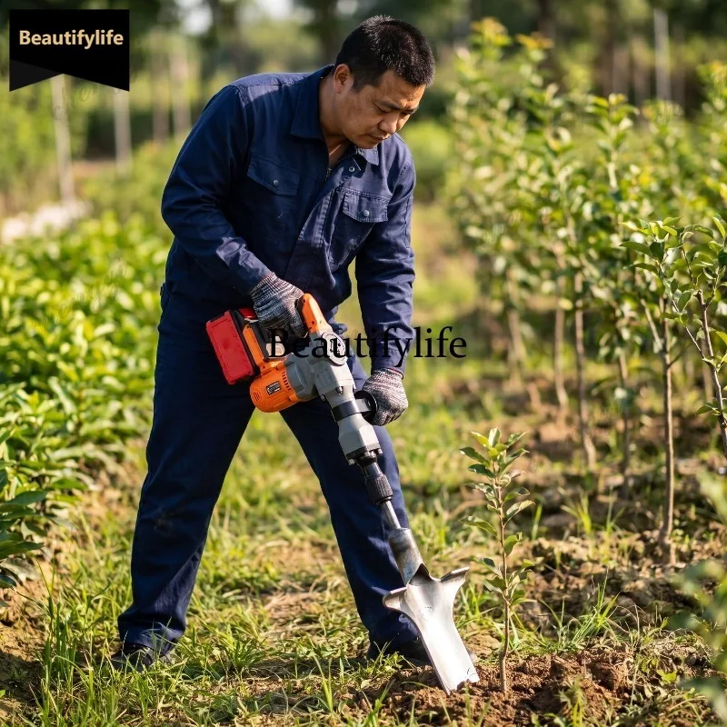 Q181 brushless lithium battery tree excavator electric pick crushing impact rock drilling tree shovel root digging
Q181 brushless lithium battery tree excavator electric pick crushing impact rock drilling tree shovel root digging