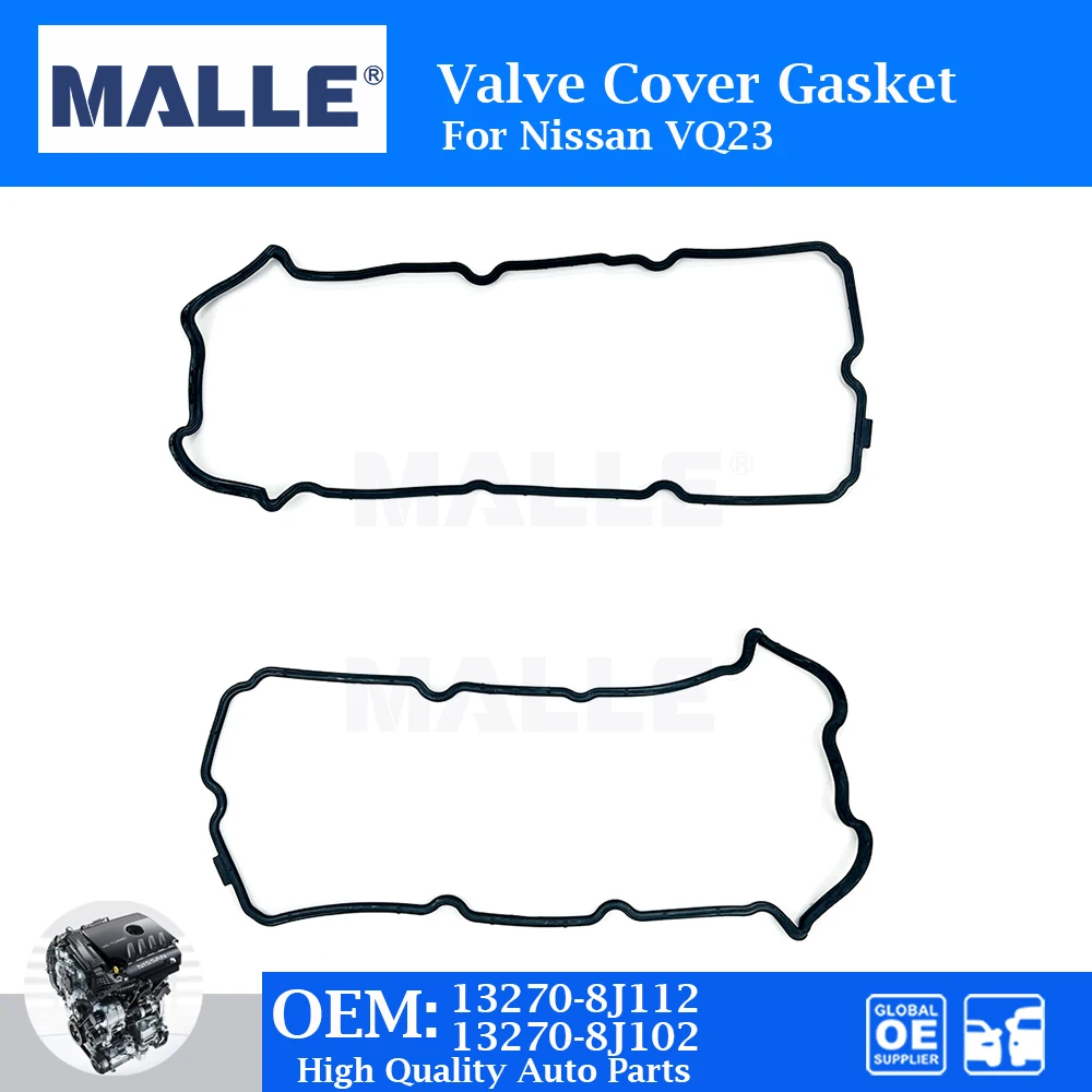 Engine Valve Cover Gasket Set VQ23 For NISSAN MAXIMA ALTIMA TEANA 3.5L 24V VQ35DE Auto Car Accessories 13270-8J112 13270-8J102
Engine Valve Cover Gasket Set VQ23 For NISSAN MAXIMA ALTIMA TEANA 3.5L 24V VQ35DE Auto Car Accessories 13270-8J112 13270-8J102