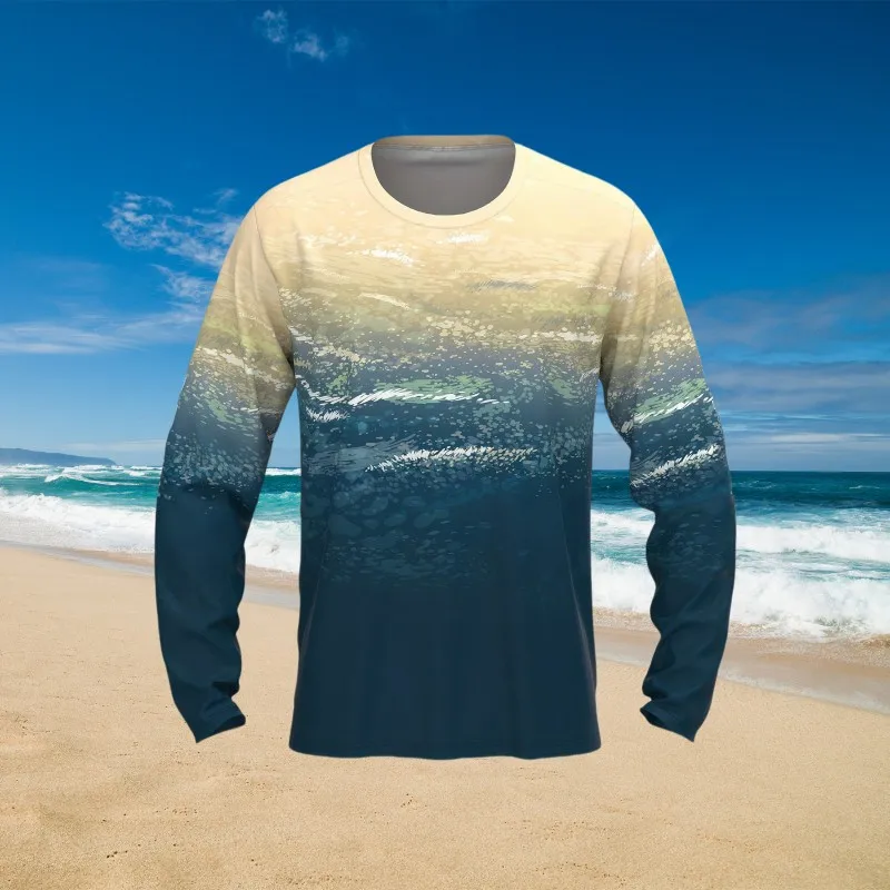 Sun Protection Long Sleeve T-Shirt Summer Men Fishing Personalized Outdoor Sports Fast Drying Running Fitness Casual Quality Top
Sun Protection Long Sleeve T-Shirt Summer Men Fishing Personalized Outdoor Sports Fast Drying Running Fitness Casual Quality Top