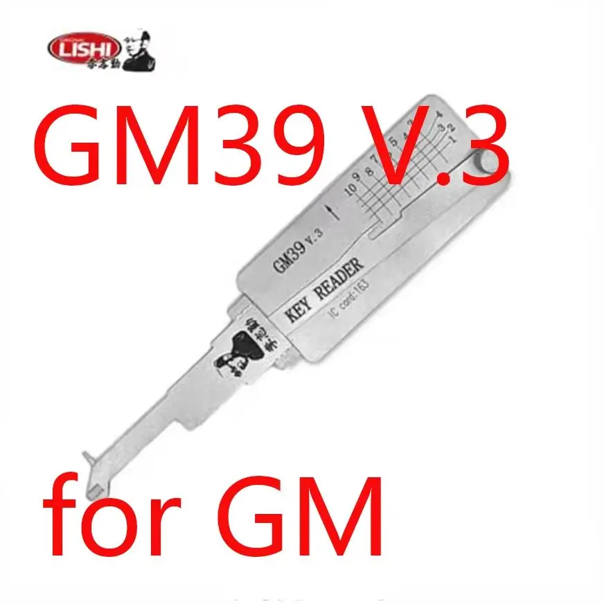 2026 Lishi Direct Read Decoder for GM 10-Cut B102/B86/B89/B91/GM39 Locksmith Tool without Sidebar New Model
2026 Lishi Direct Read Decoder for GM 10-Cut B102/B86/B89/B91/GM39 Locksmith Tool without Sidebar New Model