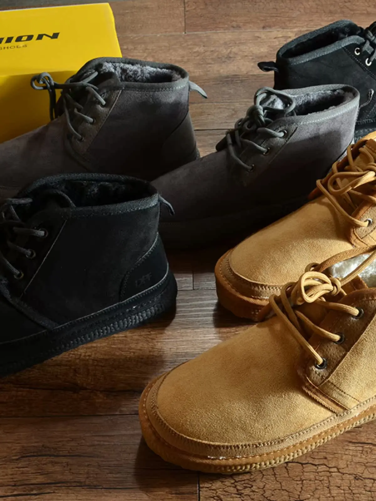 Men's Faionable Thiened Fce Lined ort Snow Boots Cotton oes Anti-slip Warm Winter Boots Casual Leisure Boots
Men's Faionable Thiened Fce Lined ort Snow Boots Cotton oes Anti-slip Warm Winter Boots Casual Leisure Boots