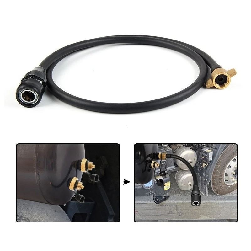 100cm Heavy Duty Truck Air Tank Air Intake Connector Rubber Connecting Pipe with SP20 Thread for Truck Trailer Air Tank
100cm Heavy Duty Truck Air Tank Air Intake Connector Rubber Connecting Pipe with SP20 Thread for Truck Trailer Air Tank