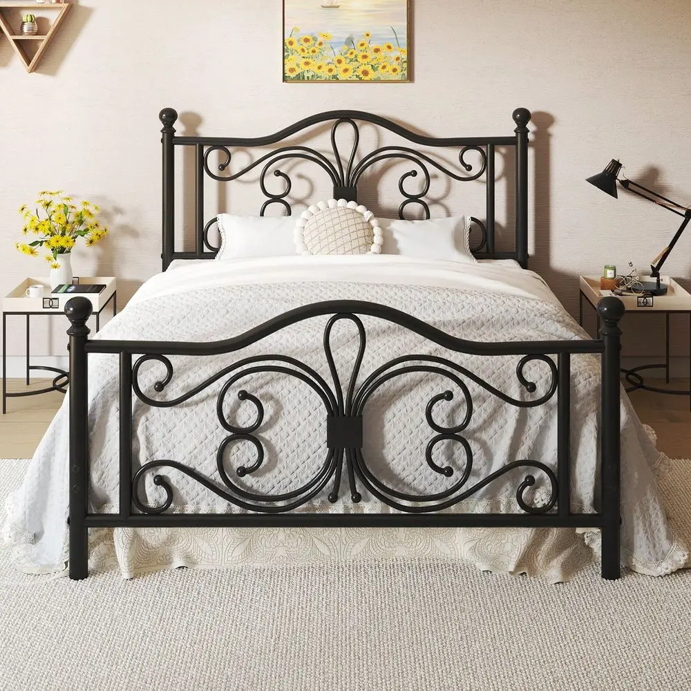 Platform Bed Frame, Classic Style Headboard And Footboard Under Bed Storage Mattress Foundation No Box Spring Required Easy Asse
Platform Bed Frame, Classic Style Headboard And Footboard Under Bed Storage Mattress Foundation No Box Spring Required Easy Asse
