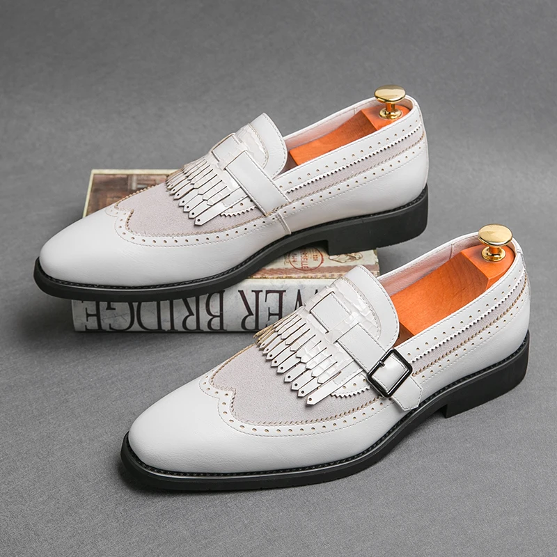 Designer Casual Office Men Loafers White Shoes Breathable Moccasins Flats Driving Black Dress Shoes Leather Men Luxury Sneakers
Designer Casual Office Men Loafers White Shoes Breathable Moccasins Flats Driving Black Dress Shoes Leather Men Luxury Sneakers