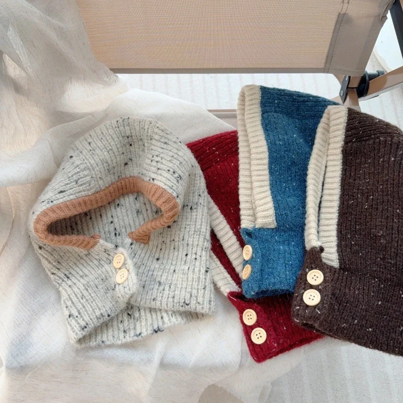 Kids Balaclava Hats Winter Scarf Gloves Children's Knitted Beanies Caps Windproof Warmer Boys Girls Mask Hooded Hat Ski Bib Caps
Kids Balaclava Hats Winter Scarf Gloves Children's Knitted Beanies Caps Windproof Warmer Boys Girls Mask Hooded Hat Ski Bib Caps
