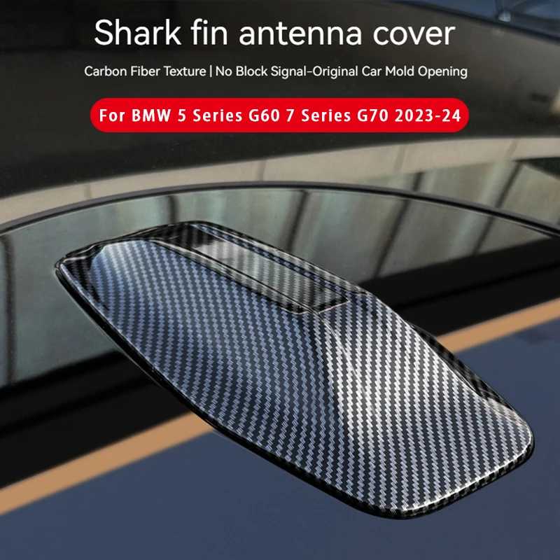 For BMW 5 Series G60 7 Series G70 2023-2024 Car Carbon Pattern Car Shark Fin Antenna Cover Trim Car Exterior Accessories
For BMW 5 Series G60 7 Series G70 2023-2024 Car Carbon Pattern Car Shark Fin Antenna Cover Trim Car Exterior Accessories