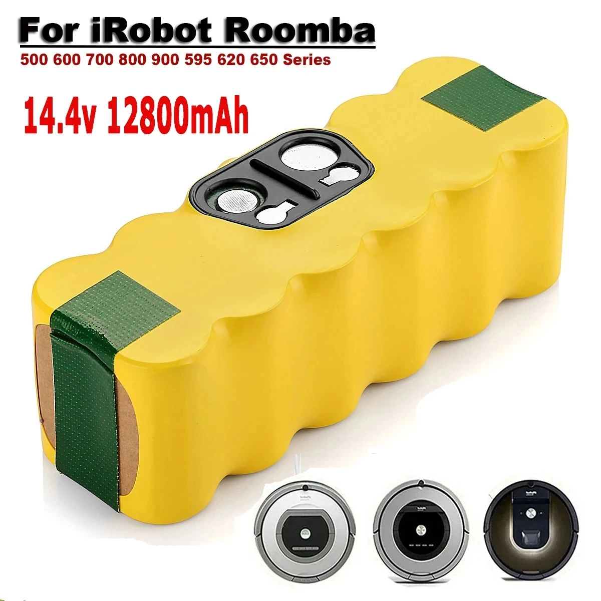 Аккумулятор на 14,4 В для iRobot Roomba, аккумулятор на 12800 мАч для iRobot Roomba 500, 600, 700, 800, 900, 14,4, 620, 650, 770, 780
Аккумулятор на 14,4 В для iRobot Roomba, аккумулятор на 12800 мАч для iRobot Roomba 500, 600, 700, 800, 900, 14,4, 620, 650, 770, 780