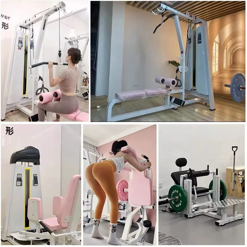 Gym Home Use High-Low Pull Training Machine for Women Commercial Pipe Body Shaping Dual-Function Integrated Seated Row Back Pull
Gym Home Use High-Low Pull Training Machine for Women Commercial Pipe Body Shaping Dual-Function Integrated Seated Row Back Pull
