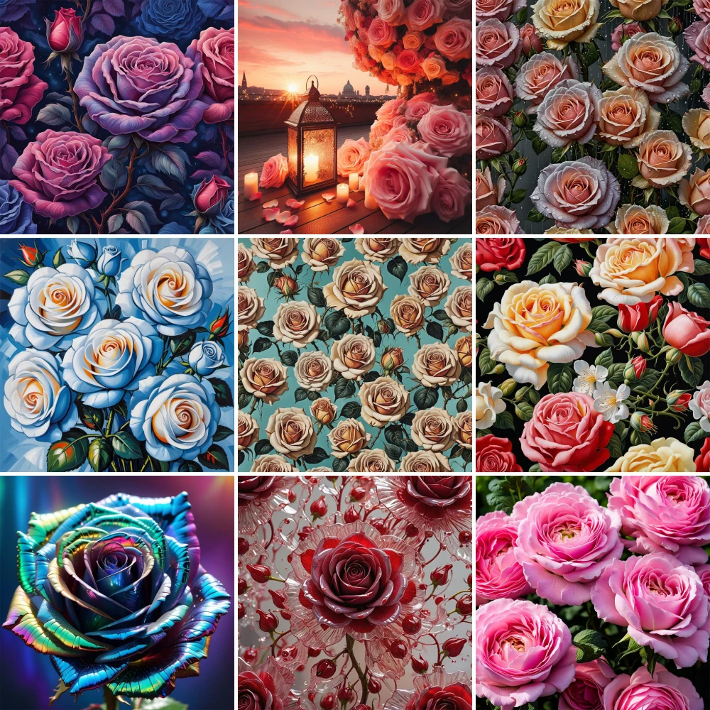 Flowers Rose Printed Canvas Cross Stitch Complete Kit Embroidery Handicraft Sewing Needlework Knitting Magic Home Decor Stamped
Flowers Rose Printed Canvas Cross Stitch Complete Kit Embroidery Handicraft Sewing Needlework Knitting Magic Home Decor Stamped