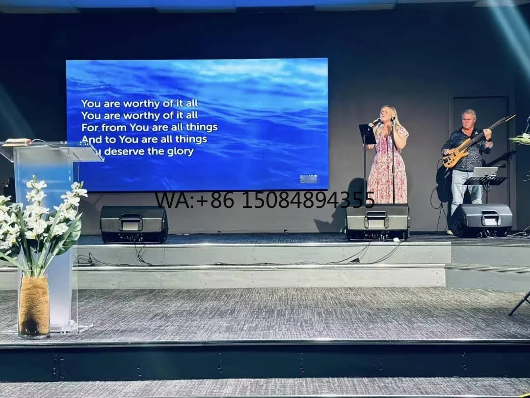 Ultra Fine Pitch P1.53 Indoor LED Display 640x480mm 7680Hz High Refresh Rate Stage Video Wall for Live Broadcasting
Ultra Fine Pitch P1.53 Indoor LED Display 640x480mm 7680Hz High Refresh Rate Stage Video Wall for Live Broadcasting