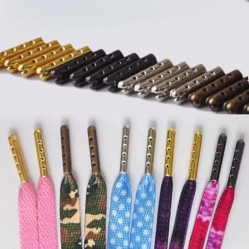 100 PCS Shoelace Head Aglets DIY Shoelaces Repair Shoe Lace Tips Replacement Head Shoestrings Bullet Aglets Shoes Accessories
100 PCS Shoelace Head Aglets DIY Shoelaces Repair Shoe Lace Tips Replacement Head Shoestrings Bullet Aglets Shoes Accessories
