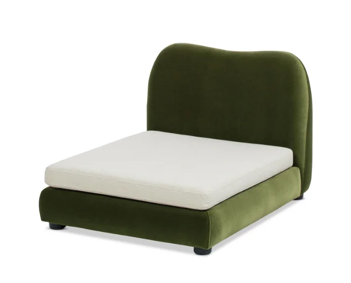 Roman 26" Upholstered Modern Pet Bed, Small to Medium Dog or Cat, Olive Green
Roman 26" Upholstered Modern Pet Bed, Small to Medium Dog or Cat, Olive Green
